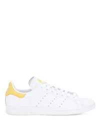 adidas Originals Leather Stan Smith Back Snake Print Sneakers in  White/Yellow (White) - Lyst