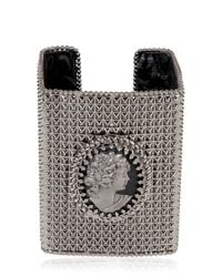 Bisou Bijoux | Black Big Square Cuff Bracelet | Lyst
