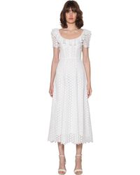 polo ralph lauren cotton voile midi dress