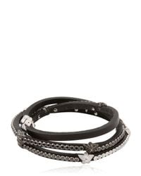 Tomasz Donocik | Black Super Diamond Stars Bracelet | Lyst