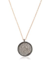 Roberto Marroni | Metallic Surround Diamond Necklace | Lyst
