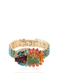 Anton Heunis | Metallic Crystal Cluster Bracelet | Lyst
