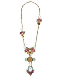 Deepa Gurnani | Metallic Fiesta Bonita Necklace | Lyst