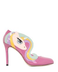 Minna Parikka | Pink 100mm Celestia Pony Pumps | Lyst