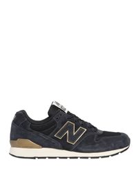 New Balance | Blue 996 Mesh & Suede Sneakers | Lyst