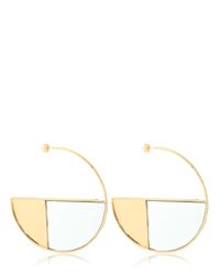 Aurelie Bidermann | Metallic Xl Bianca Hoop Earrings | Lyst