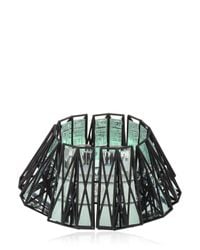 Vojd Studios | Black 3d Printed Cage Cuff | Lyst