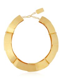 Herve Van Der Straeten | Metallic Pliage Necklace | Lyst