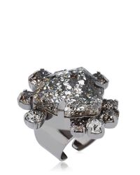 On Aura Tout Vu Black Patina Ring