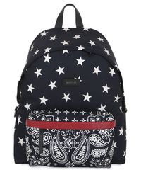 Moncler | Blue Romeo Star & Paisley Printed Backpack for Men | Lyst