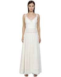 Philosophy Di Lorenzo Serafini | White Geometric Cotton Blend Lace Dress | Lyst