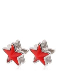 Givenchy | Red Perspex & Metal Star Earrings | Lyst