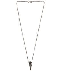 Emanuele Bicocchi | Metallic Skull Spike Pendant On Chain Necklace for Men | Lyst