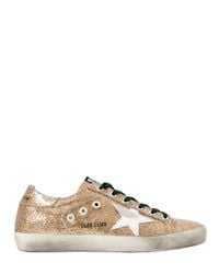 goose deluxe golden brand sneakers metallic superstar 20mm glitter gold