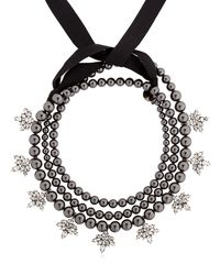 Ellen Conde | Brilliant Jewelry Black Pearl Necklace | Lyst