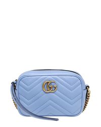 gucci blue marmont bag