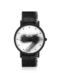 South Lane Black Avant Silent Zip Watch for men