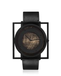 South Lane Black Avant Transcend Emerge Zip Watch
