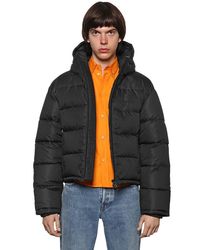 black cropped jacket with hood