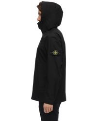Stone Island Gore Tex Paclite Shell Jacket In Black For Men Lyst