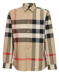 burberry camicia bianca