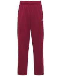 adidas Originals Hm Reversible Firebird Track Pants in Burgundy (Red) for Men | Lyst