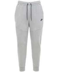 nike tech joggers grey