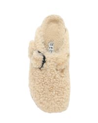 papillio boston big buckle clogs in teddy