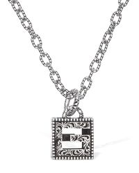Gucci 60cm Halskette "g Cube" in Mettallic für Herren - Lyst