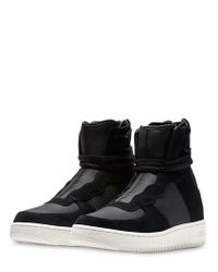 Nike Leather Af1 Rebel Xx Prm Sneakers in Black | Lyst
