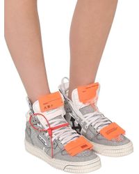 silver off white scarpe