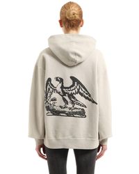 Sweat-shirt à capuche en coton "calabasas" Yeezy en coloris Gray