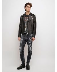 dsquared biker jacket