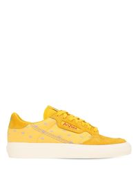 adidas originals continental 80 yellow