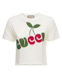 Gucci T-Shirts für Frauen - Lyst.ch