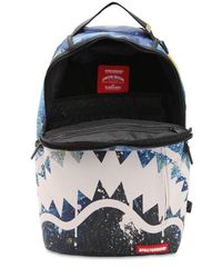 Sprayground Van Gogh Shark Backpack in Blue for Men | Lyst