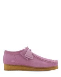 lavender wallabees