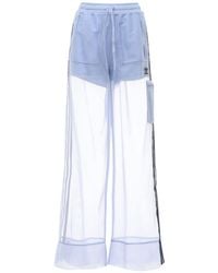 Adidas Originals メッシュトラックパンツ ブルー Lyst