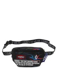 Marcelo Burlon 2l Eastpak Springer Techno Belt Bag in Black for Men | Lyst