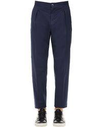 メンズ Gta ライトストレッチコットン パラシュートパンツ ブルー Lyst メンズ Gta ライトストレッチコットン パラシュートパンツ ブルー Lyst