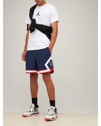 Pantalones Cortos Jordan Psg Jordan Nike de hombre de color Azul | Lyst