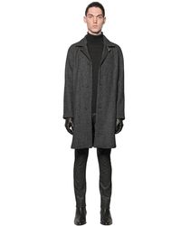 oversized wool coat men