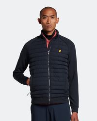 lyle and scott back fleece jacket