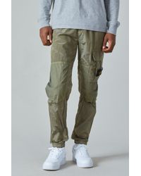 Stone Island Green 30617 Nylon Metal Ripstop Pants for men