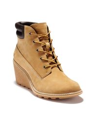 timberland womens wedge boots