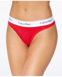 red ck thong