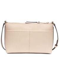 calvin klein lily saffiano leather crossbody