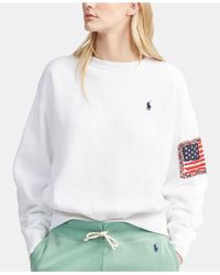 ralph lauren white pullover