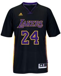 adidas Originals Men's Short-sleeve Kobe Bryant Los Angeles Lakers ...