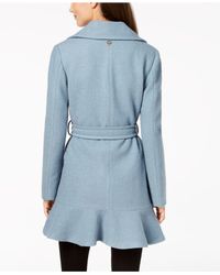 kate spade ruffle wrap coat